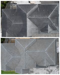 asphalt shingle roof wash